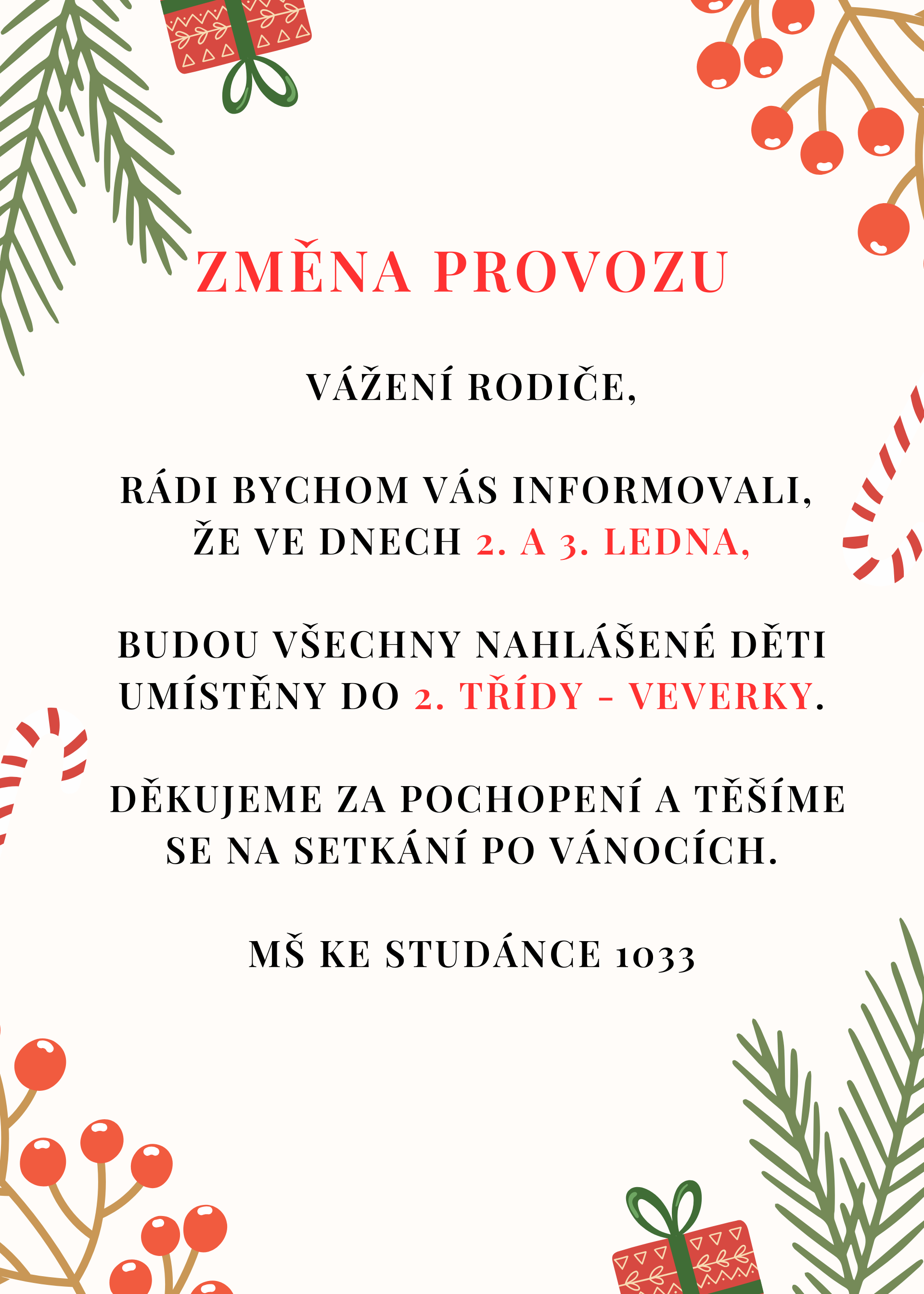 Green Simple Merry Christmas Poster 1